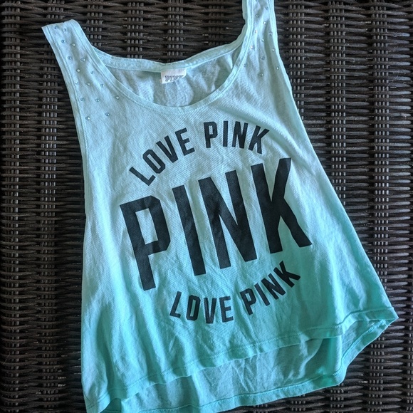 PINK Victoria's Secret Tops - PINK Cropped Tank Top